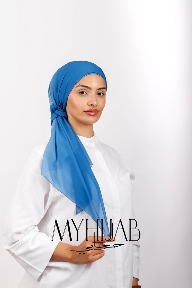 Foulard Lycra Dégradé - Bleu