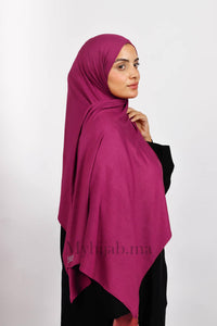 Lycra Coton - Rose indien