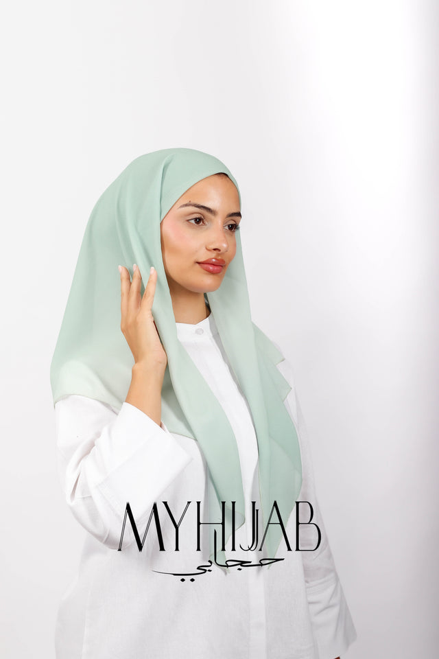 Foulard Lycra Dégradé - Vert pastel