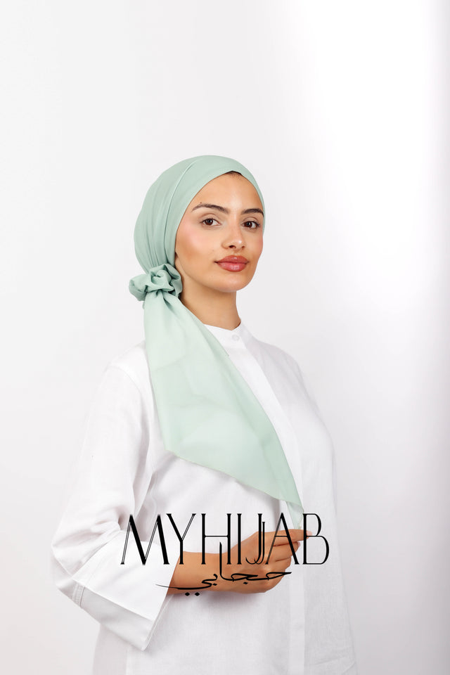 Foulard Lycra Dégradé - Vert pastel