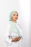 Foulard Lycra Dégradé - Vert pastel