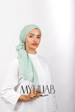 Foulard Lycra Dégradé - Vert pastel