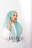 Foulard Lycra Dégradé - Tourquois clair