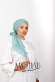 Foulard Lycra Dégradé - Tourquois clair