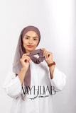 Foulard Lycra Dégradé -  Smoky Brown