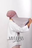 Foulard Lycra Dégradé - Mauve lilas