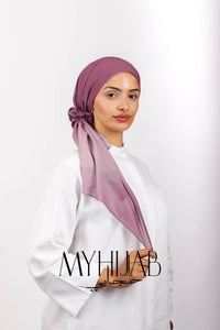 Foulard Turban Dégradé - Mauve lilas