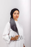 Foulard Lycra Dégradé - Gris Onyx