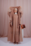 Abaya Nayra - Beige pink