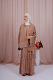 Abaya Nayra - Beige pink