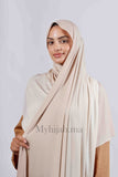 Lycra degradé - Beige pink