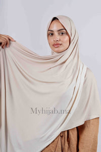 Lycra degradé - Beige pink