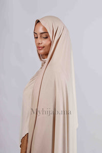 Lycra degradé - Beige pink