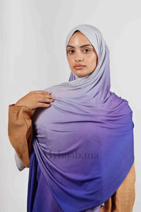 Lycra degradé - Bleu