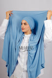 Lycra Bonnet Jasmine - Bleu pale