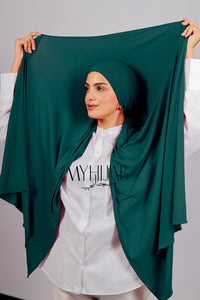 Lycra Bonnet Jasmine - Vert pétrole