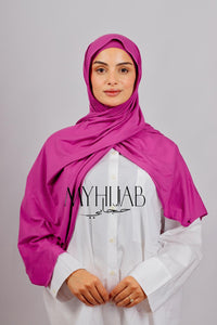 Lycra Bonnet Jasmine - Magenta foncé