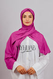 Lycra Bonnet Jasmine - Magenta foncé