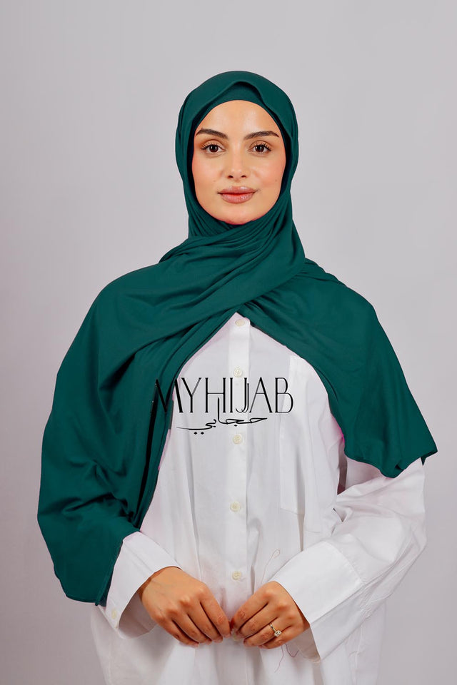 Lycra Bonnet Jasmine - Vert pétrole