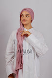 Lycra Bonnet Jasmine - Rose Nude