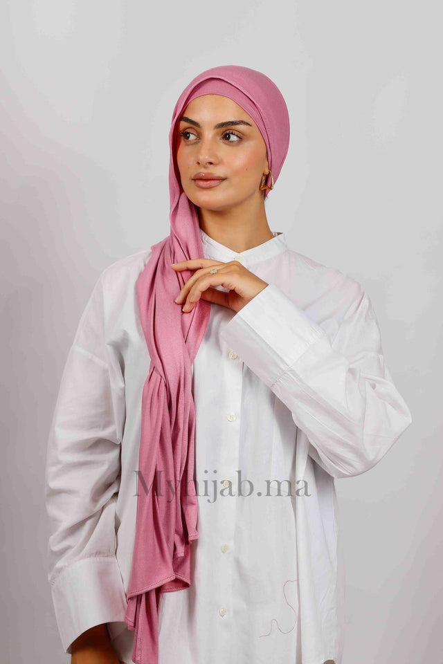 Lycra Bonnet Jasmine - Rose
