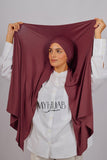 Lycra Bonnet Jasmine - Blush pink