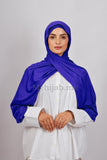 Lycra Bonnet Jasmine - Bleu roi