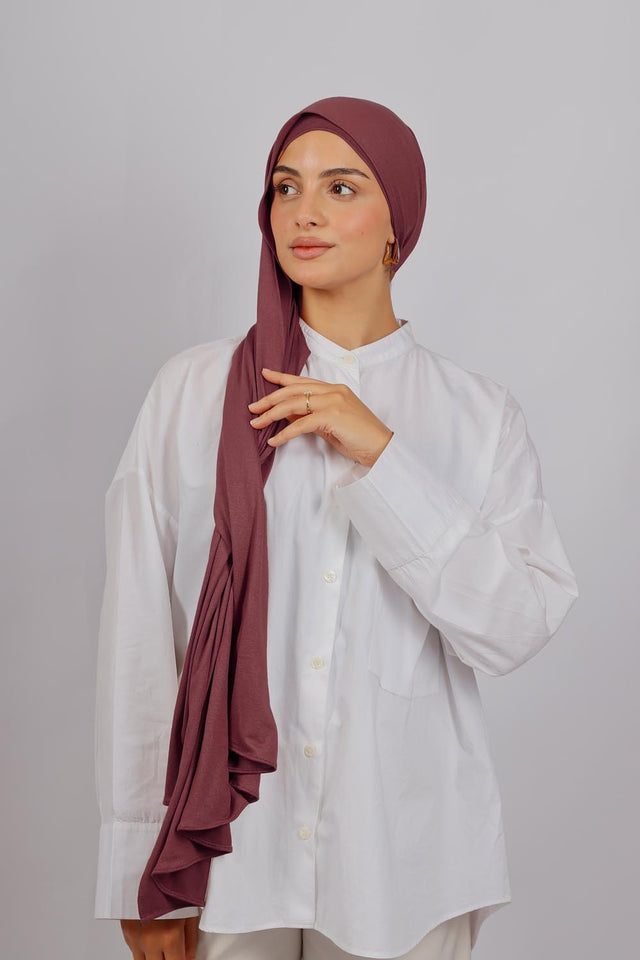 Lycra Bonnet Jasmine - Blush pink