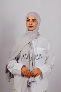 Lycra Bonnet Jasmine - Gris clair