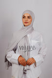 Lycra Bonnet Jasmine - Gris clair