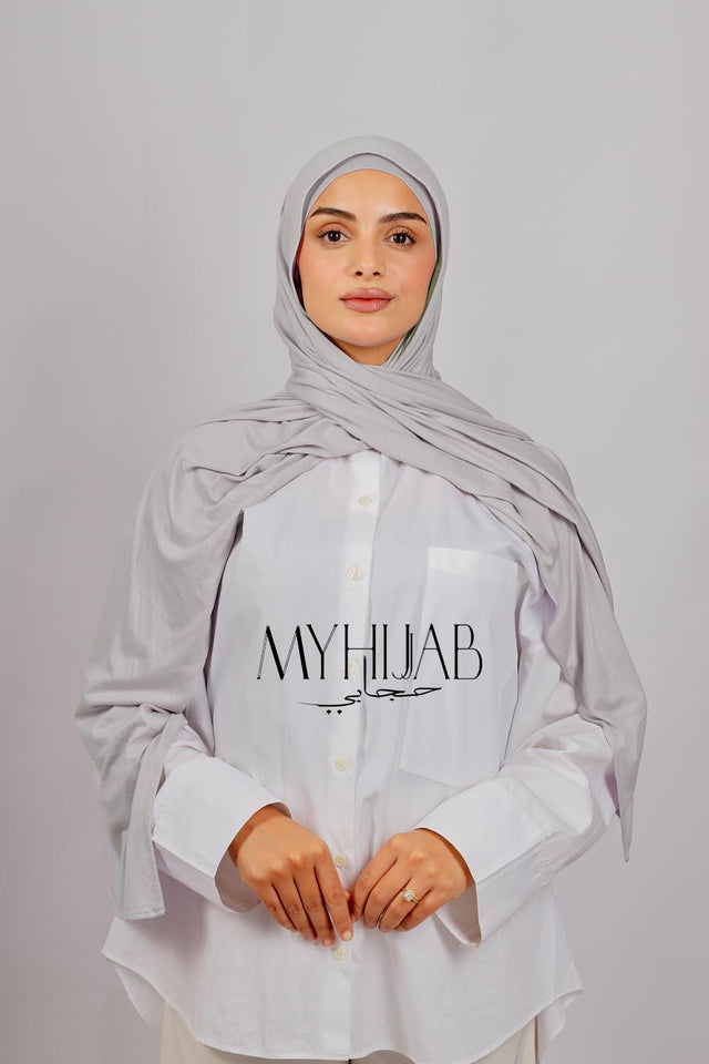 Lycra Bonnet Jasmine - Gris clair