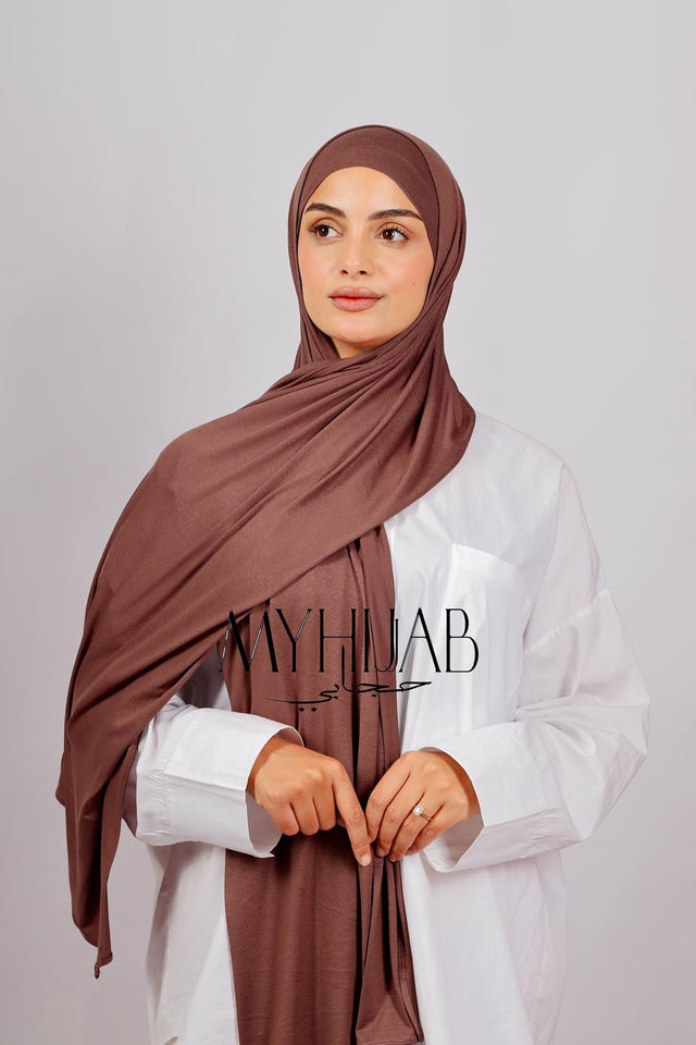 Lycra Bonnet Jasmine - Cacao