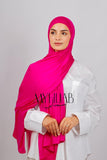 Lycra Bonnet Jasmine -  Rose fushia