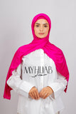 Lycra Bonnet Jasmine -  Rose fushia