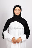 Lycra Bonnet Jasmine - Noir