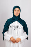 Lycra Bonnet Jasmine - Bleu pétrole