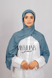 Lycra Bonnet Jasmine - Blue jeans