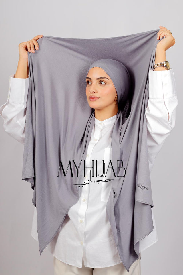 Lycra Bonnet Jasmine - Gris