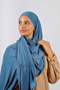 Jersey premium - Bleu jeans
