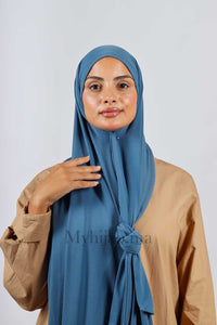 Jersey premium - Bleu jeans