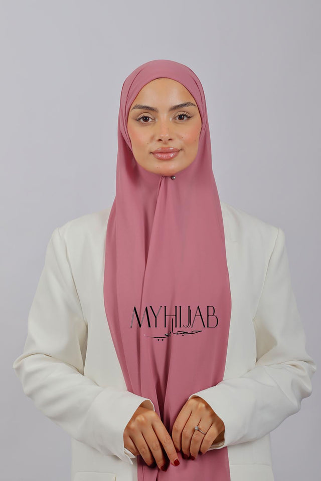 Châle Bonnet - Rose