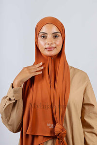 Jersey premium - Orange brulé
