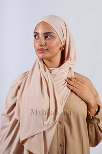 Jersey premium - Beige poudré