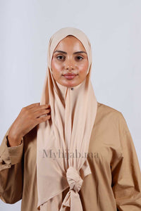 Jersey premium - Beige poudré