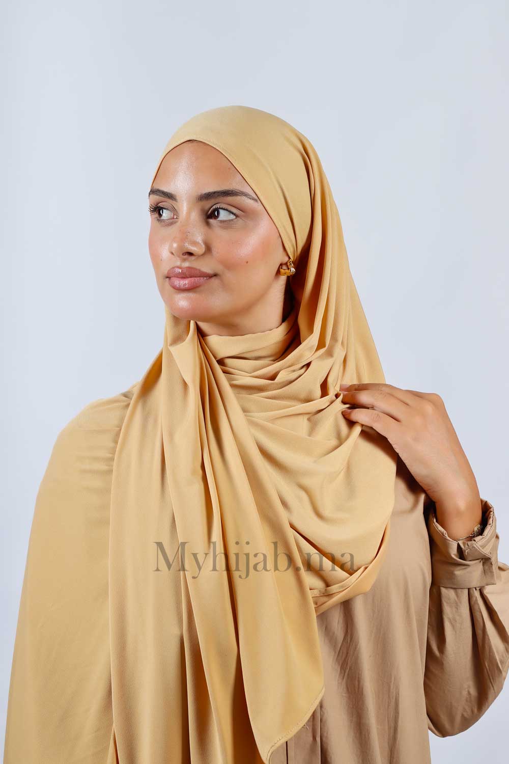 Jersey premium - Jaune moutarde clair