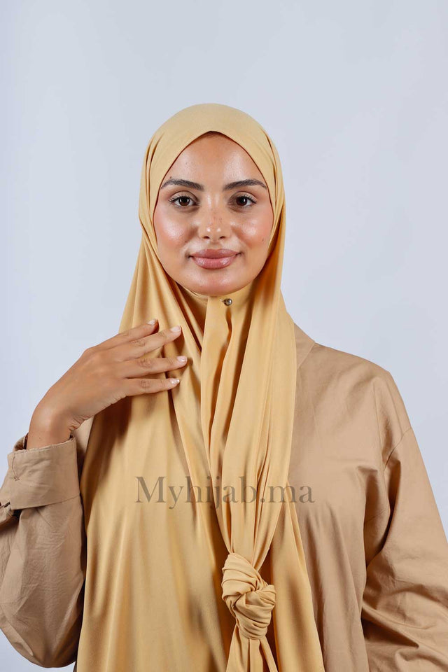 Jersey premium - Jaune moutarde clair