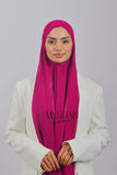Châle Bonnet - Rose indien