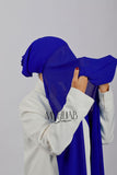Châle Bonnet - Bleu roi