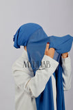 Châle Bonnet - Bleu
