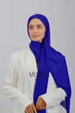 Châle Bonnet - Bleu roi